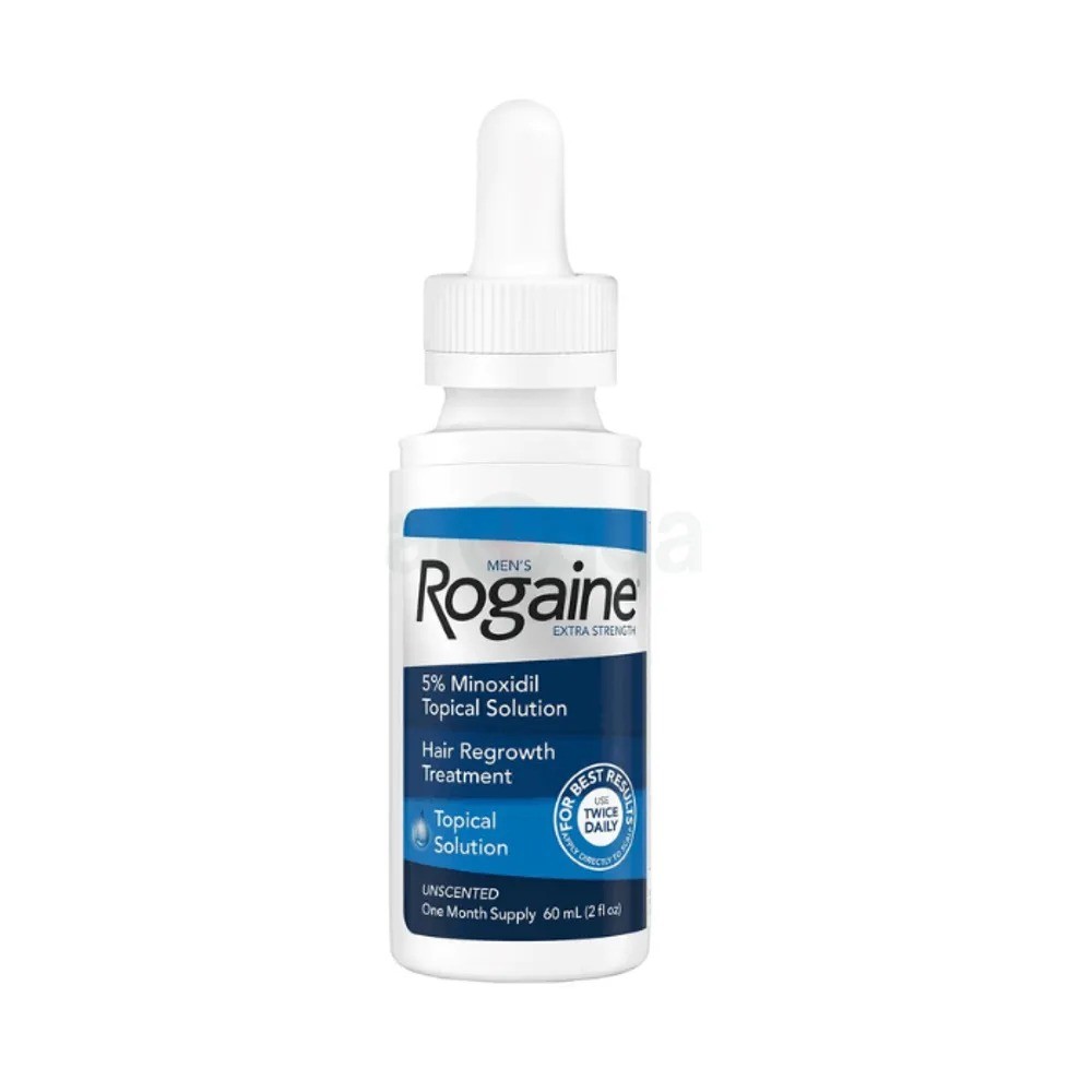 Men's Rogaine 5% Minoxidil Topical Solution Hair Regrowth Treatment