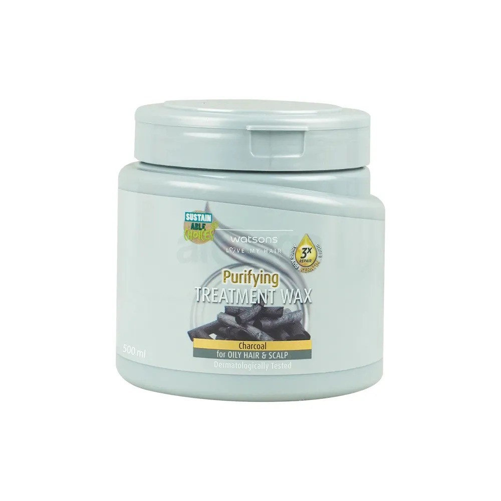 Watsons Charcoal Purifying Hair Treatment Wax for Oily Hair & Scalp