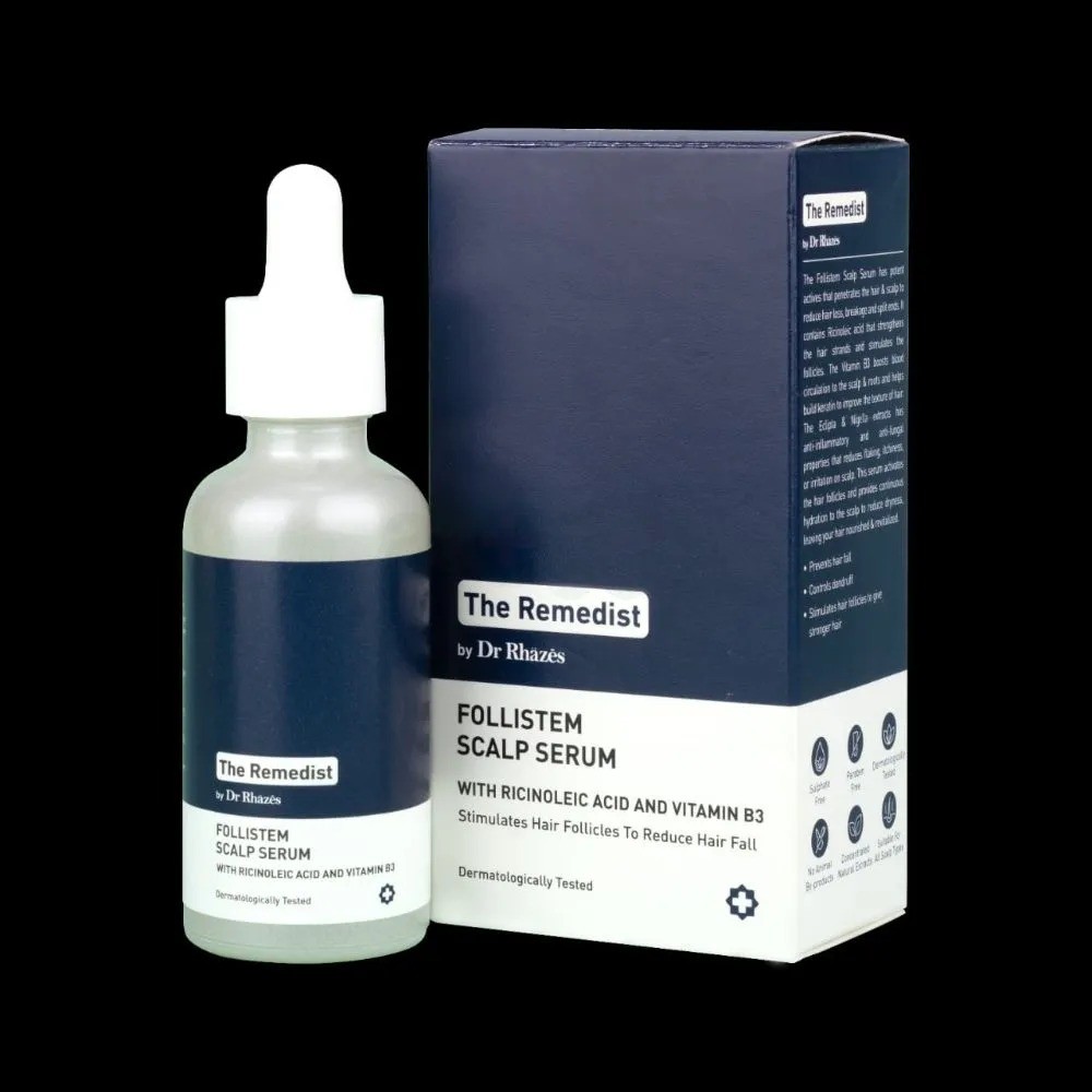 The Remedist by Dr Rhazes Follistem Scalp Serum